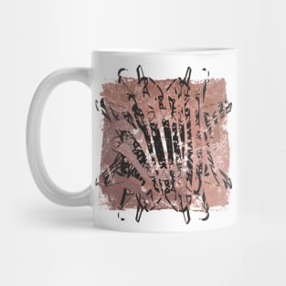 Abstract zebra pattern (1) Mug